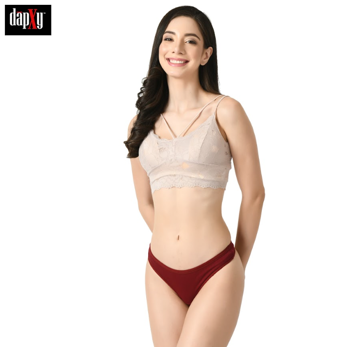 Dapxy Pack of 1 Women Antibacterial Soft Seamless Thongs (DUG-28)