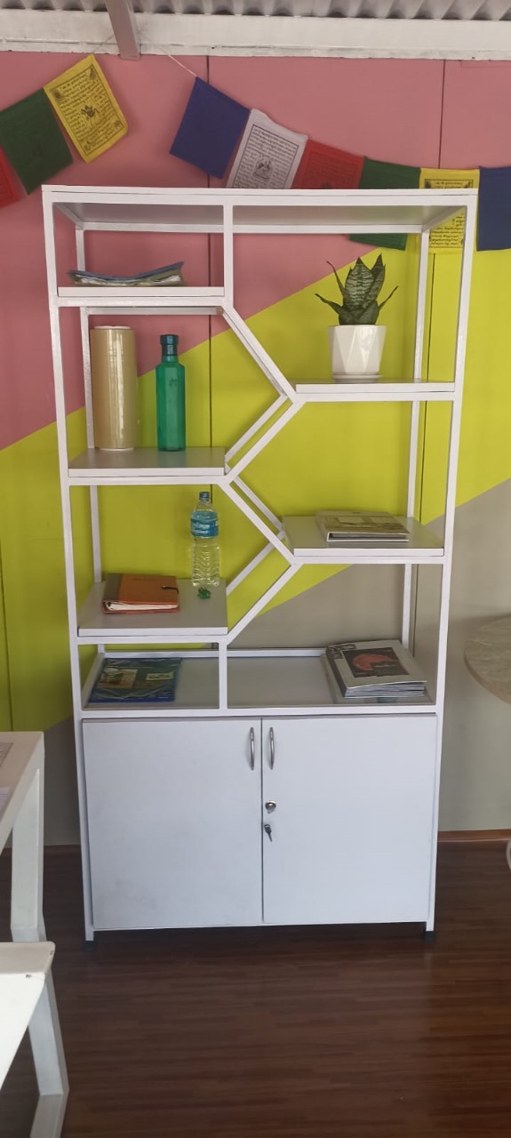 TT Partition Storage Rack Office Floor Bookshelf  Storage Screen Cabinet