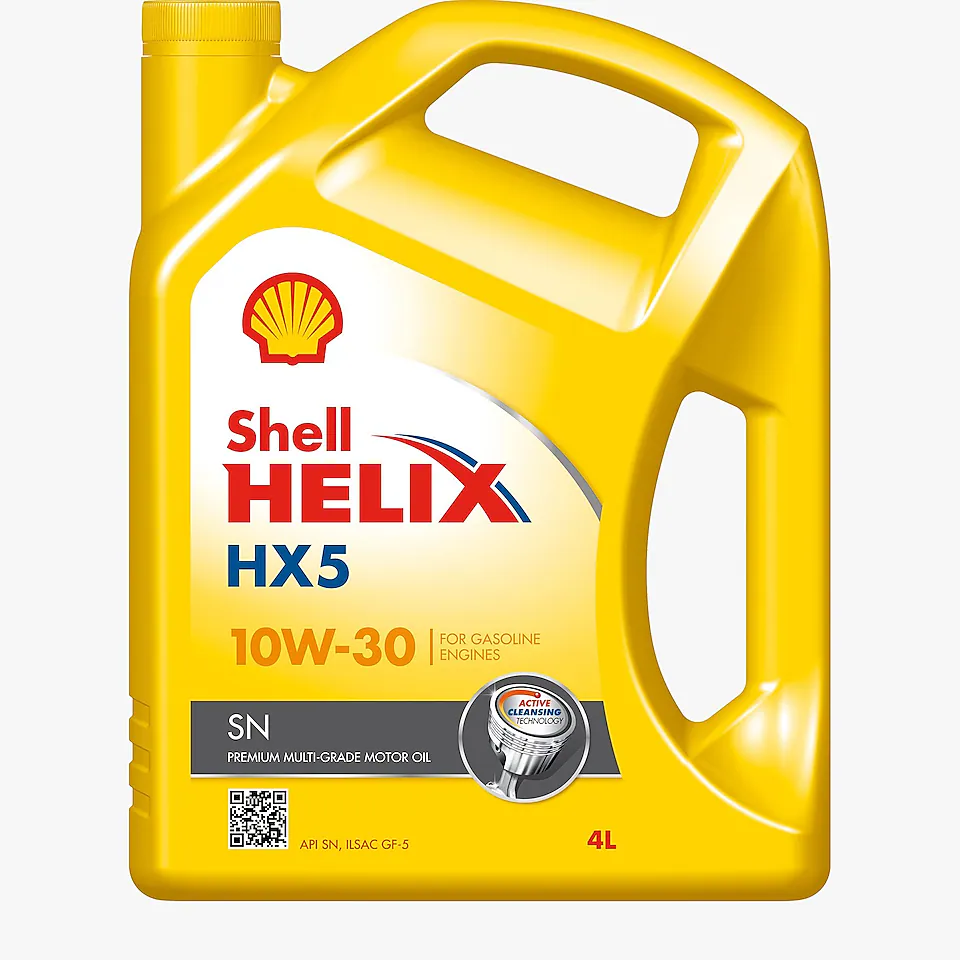 Shell Helix HX5 10W 30 SN Mineral Motor Oil - 4Ltr
