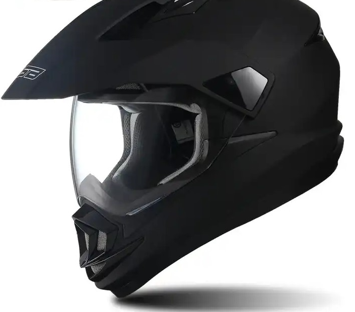 Motocross Series Black Helmet