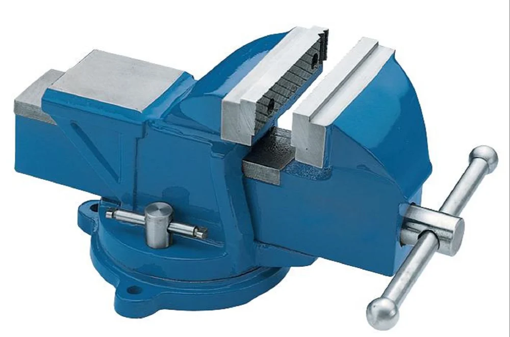 Bench Vise Swivel Base With Anvil-NEVIS-10