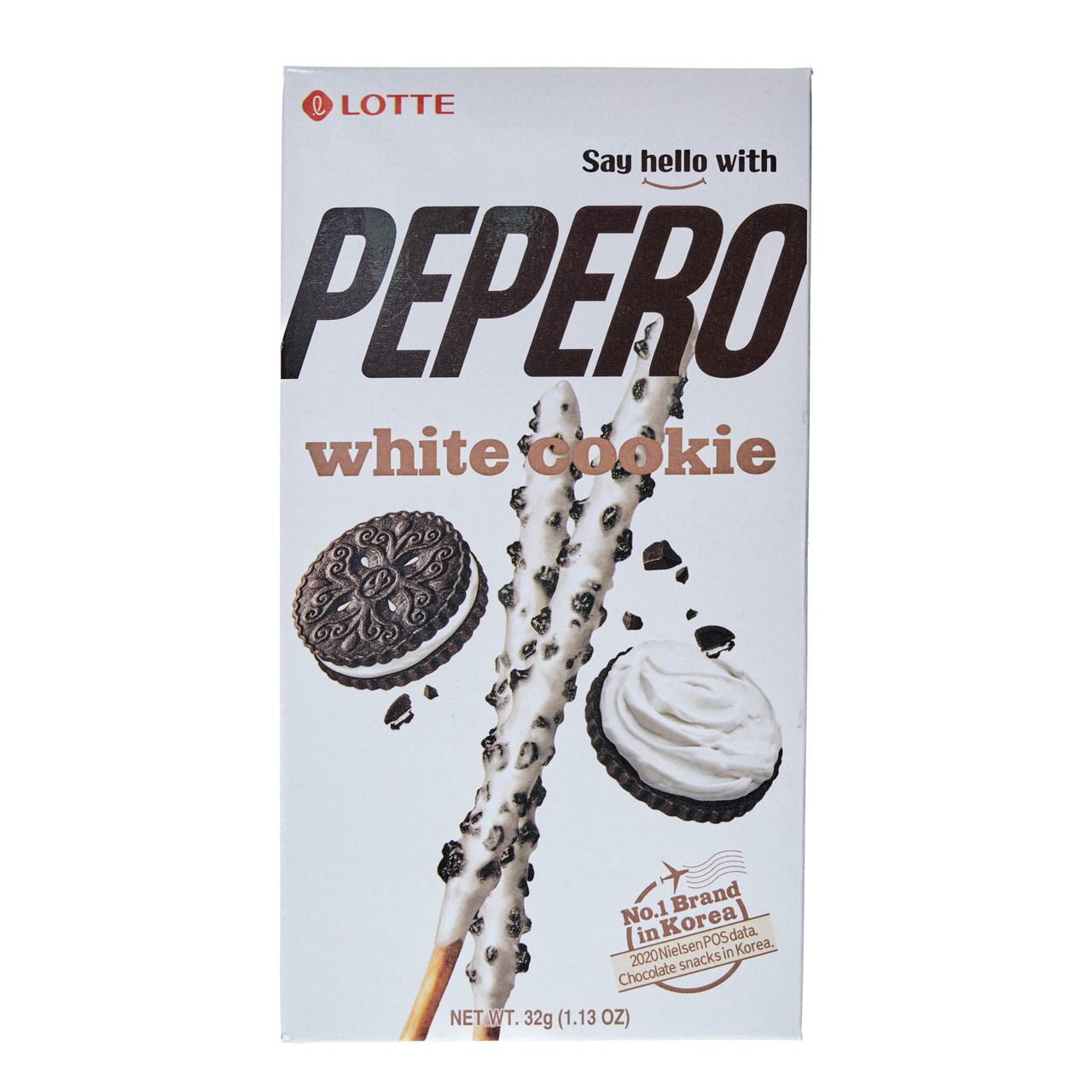 Lotte Pepero White Cookies 32g