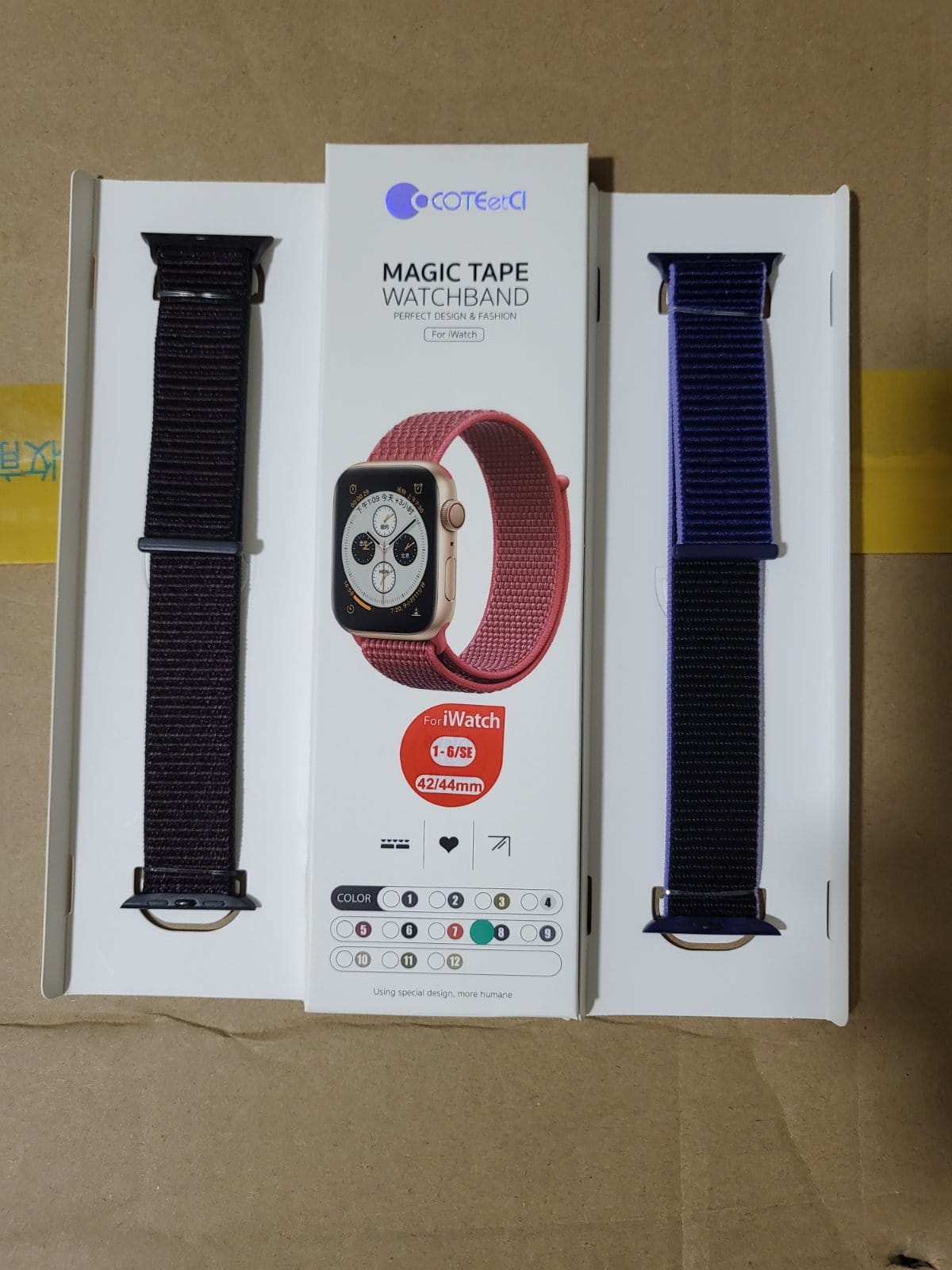 Apple Watch SE (1st Gen) GPS + Cellular, 40mm Gold Aluminum Case with Plum Sport Loop