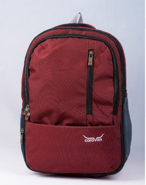 Laptop Backpack in Maroon Color Model No: 335