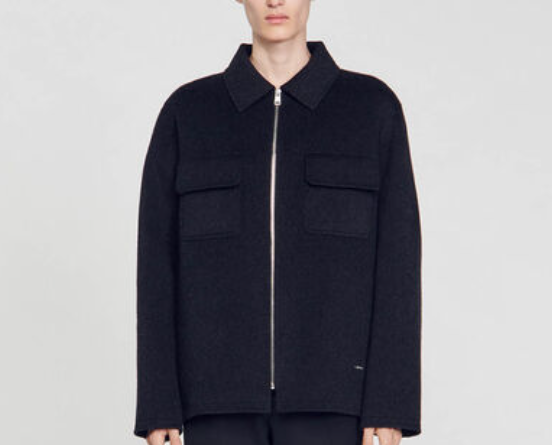 Zipped Overshirt for Men