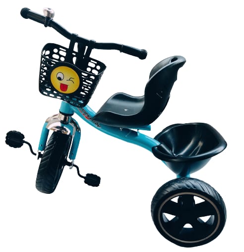 Baby Try Cycle Three Wheel /Tollder Try Cycle With Bell-Sky Blue