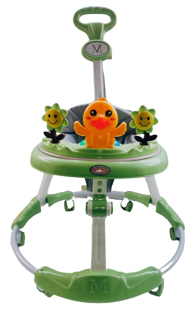 Baby Walker With Music &Handle-Light Green
