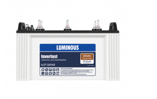 Luminous 100 ah tubular battery