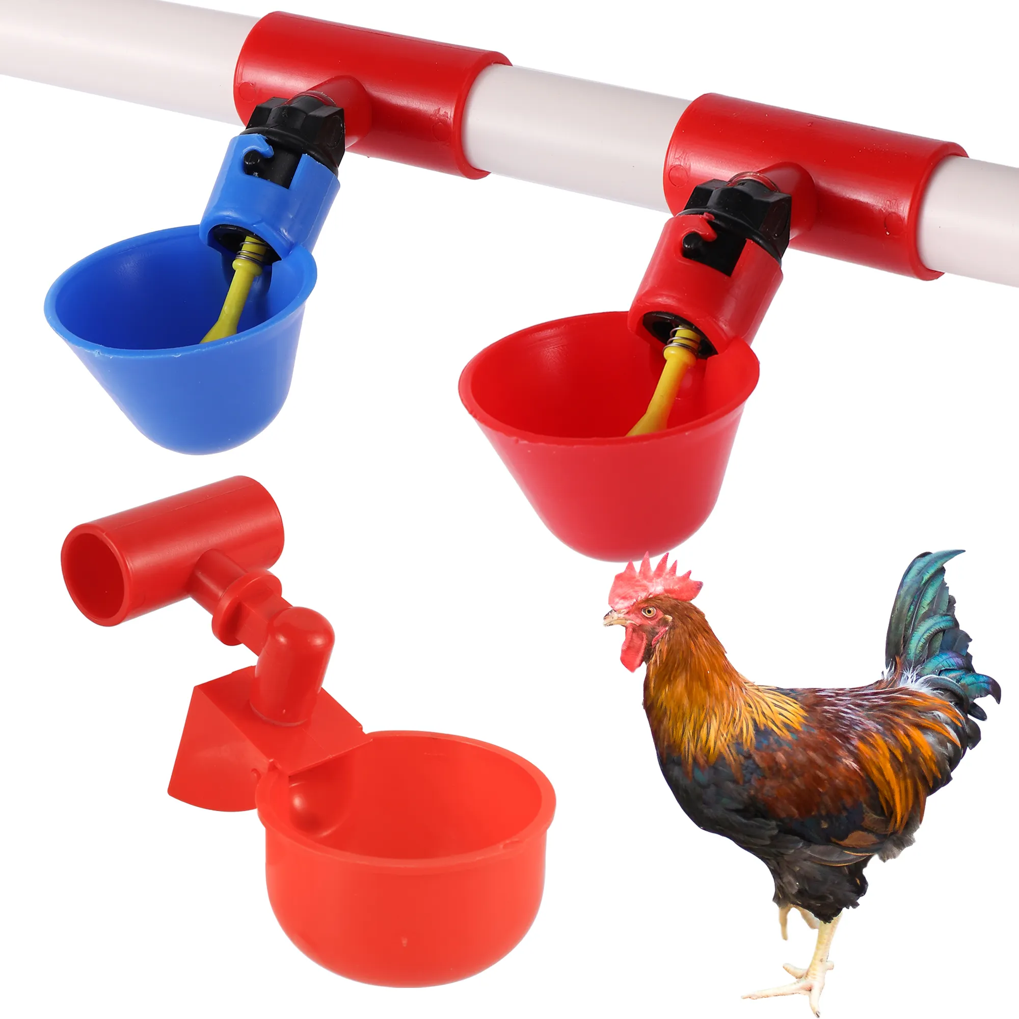 Red Cup Drinker For Poultry