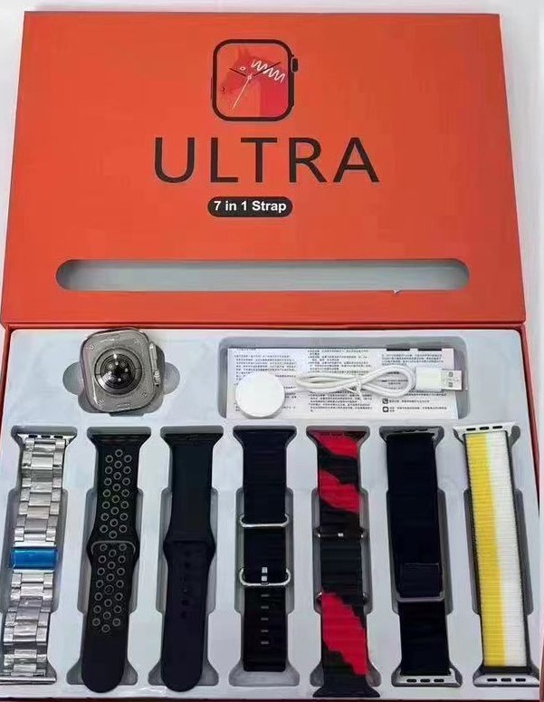 Ultra 7 In 1 Strap New Smart Watch(U01)