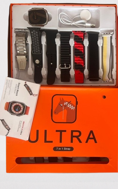 Ultra 7 In 1 Strap New Smart Watch(05)