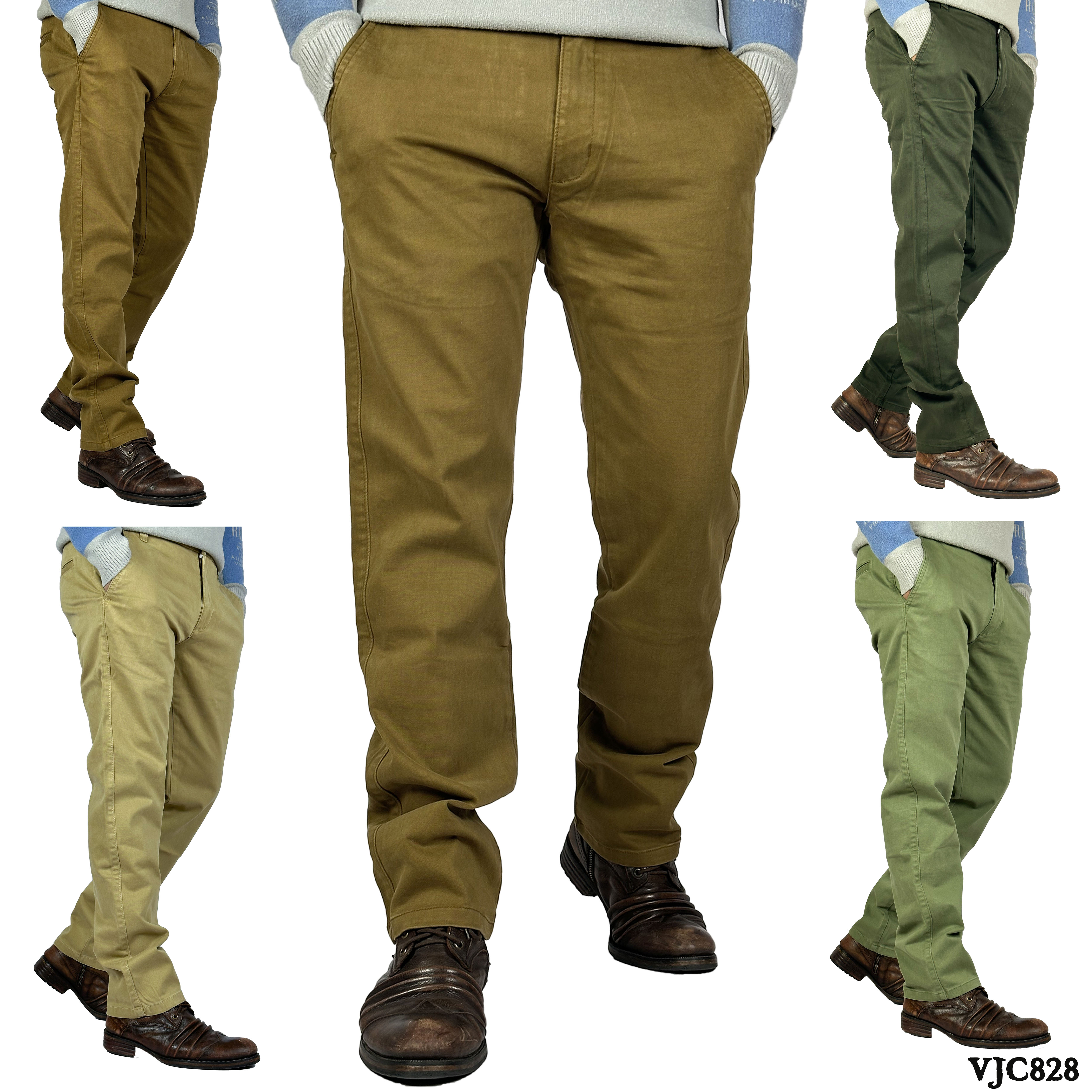 VIRJEANS (VJC828) Stretchable Cotton Pant For Men