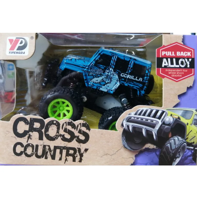 Chengji Pull Back Metal Truck - 1:48 Ratio, Rubber Tyres, Metal Body