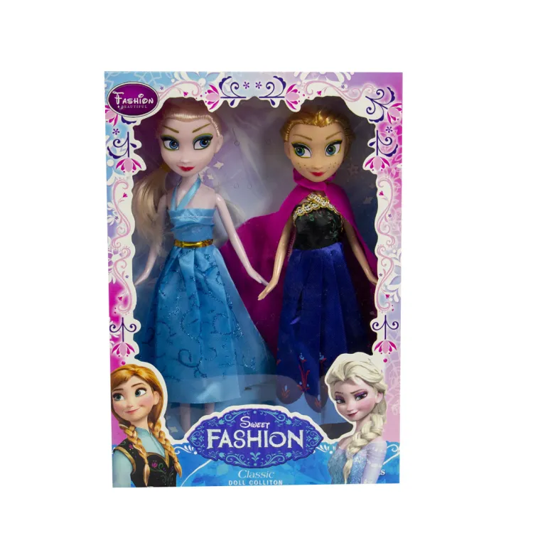 Curtis Frozen Doll Set - Anna & Elsa for Enchanting Play
