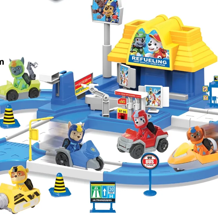 Paw Patrol Track Set - 2 Characters Included