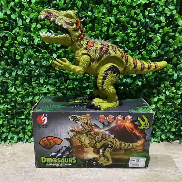 Roaring Dinosaur - Real Walking Action with Spraying Feature