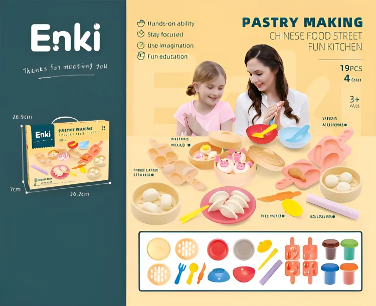 Nepali Food Street Kitchen Momo Dumpling Clay Set