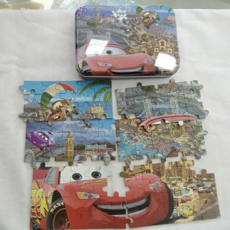 Chengji Toys Cars 100-Piece Jigsaw Puzzle