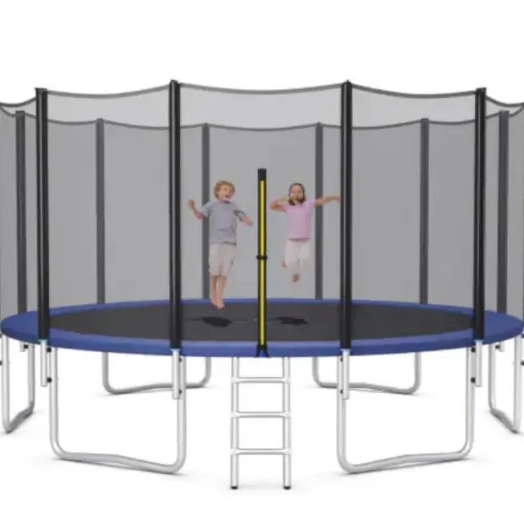 Toys 16-Foot Round Trampoline: Outdoor Fun with Friends and Family