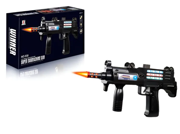 Musical Gun: Light & Sound, Battery Operated