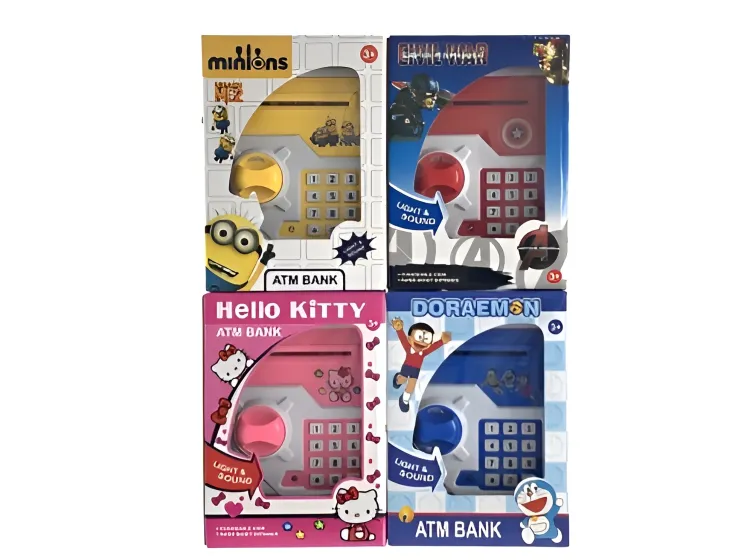 Chengji Toys ATM Machine: Automatic Cash Pull-In Toy