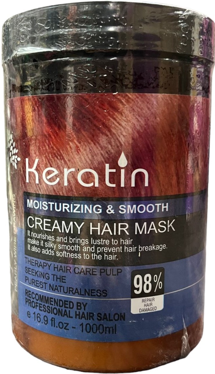 Keratin Infused Moisturizing & Smooth Creamy Hair Mask