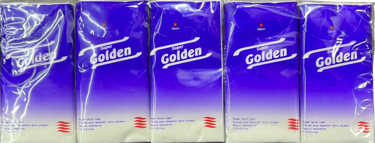 Golden Pro Tissue 10 Packets