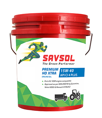 SAVSOL PREMIUM HD XTRA 15W-40 (CL4+)