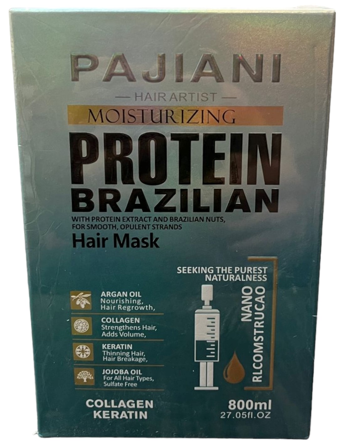 Pajiani Protein Brazilian Keratin Hair Mask-800ml