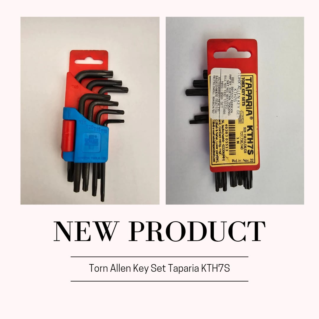 Torx Key Set Taparia KTH7S