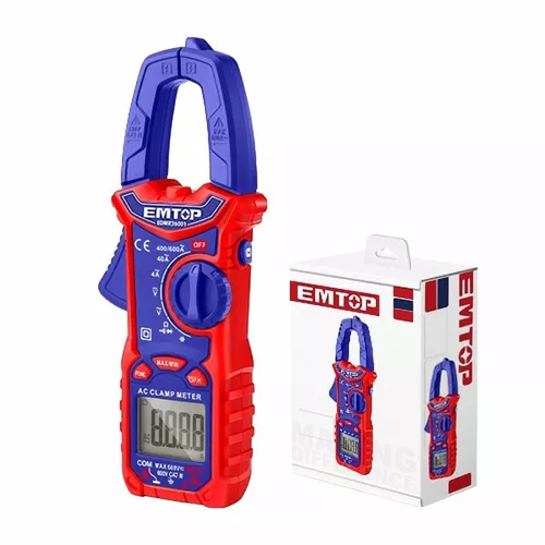 EMTOP DIGITAL AMPEROMETRIC CLAMP TESTER (EDMR26001)