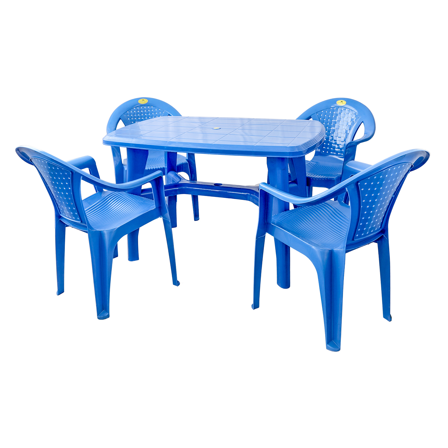 Dolphin Marble Dining Table Set