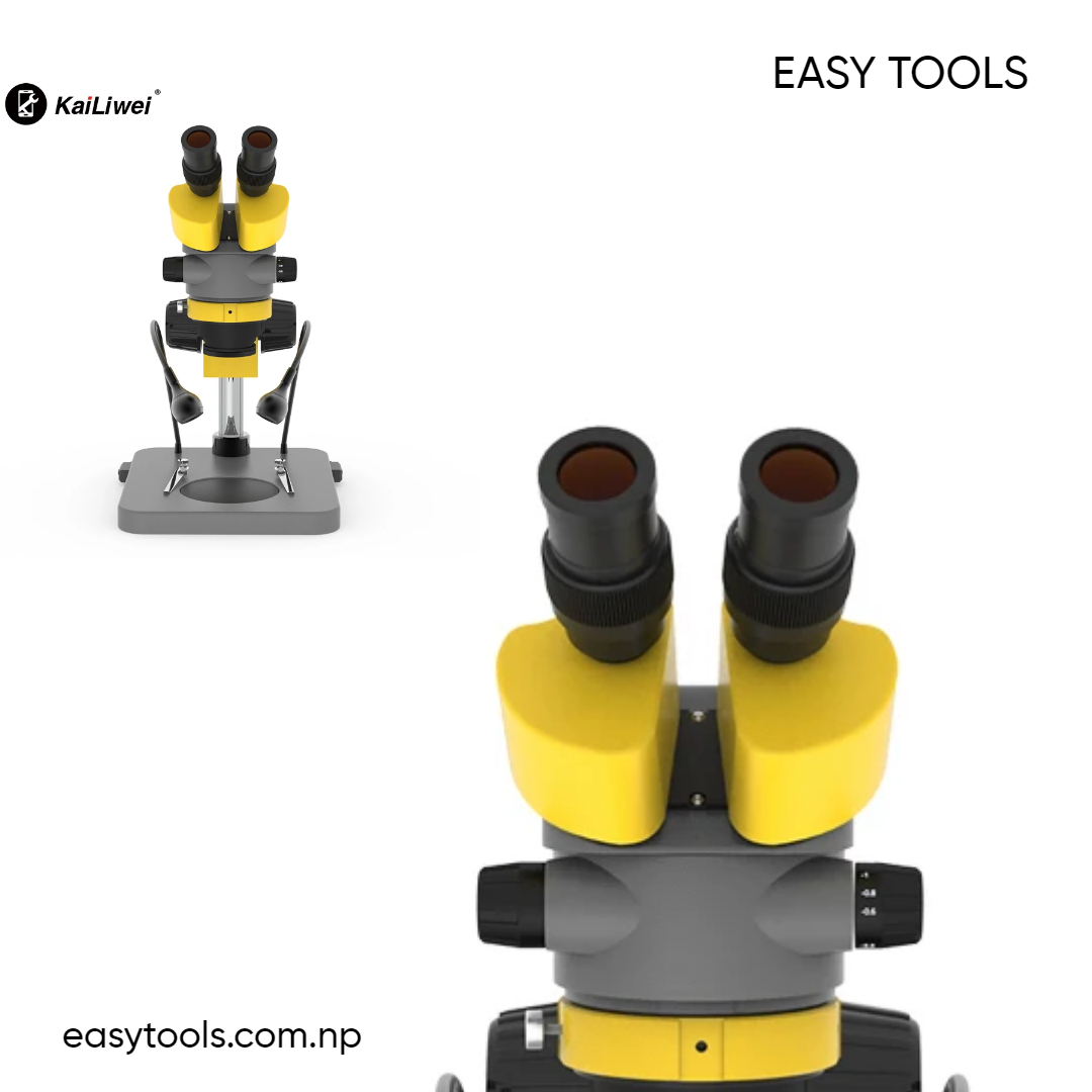 55X zooming binocular microscope RF4(kailiwei) with best quality Double Light Zoom