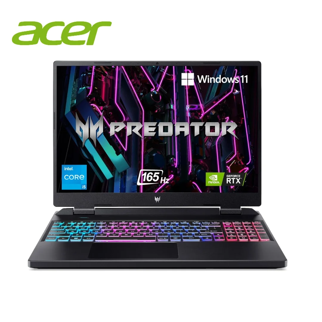 Acer Predator Helios Neo 16 Intel Core i5-13500HX RTX 4050 6GB Graphics – 16GB DDR5 RAM – 512GB NVMe Gen 4 SSD – 16″ WUXGA ( 1920 x 1200 ) 165Hz Display – Windows 11 Home