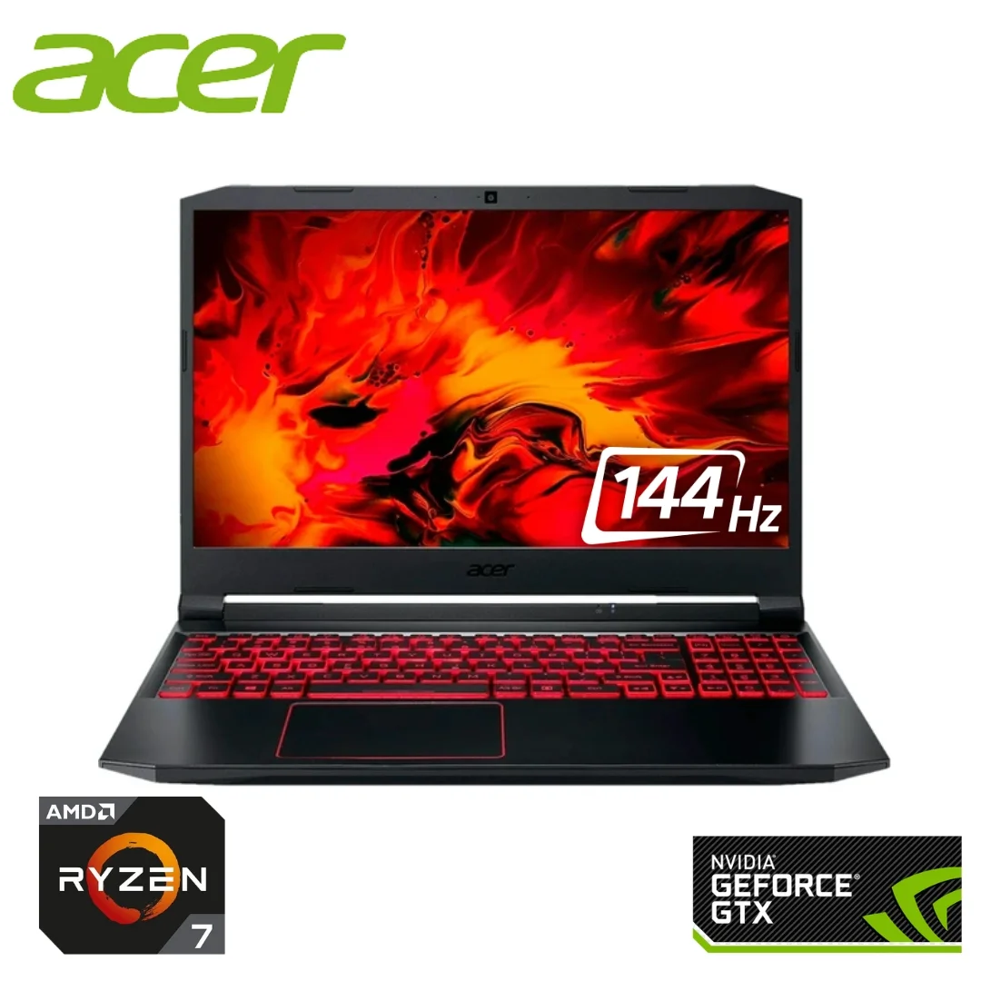 Acer Nitro 5 Ryzen 7 5800H GTX 1650 / 16GB RAM / 1TB SSD / NVIDIA GTX 1650 / Windows 10 Pro / 15.6″ FHD 144Hz Display / Backlit Keyboard
