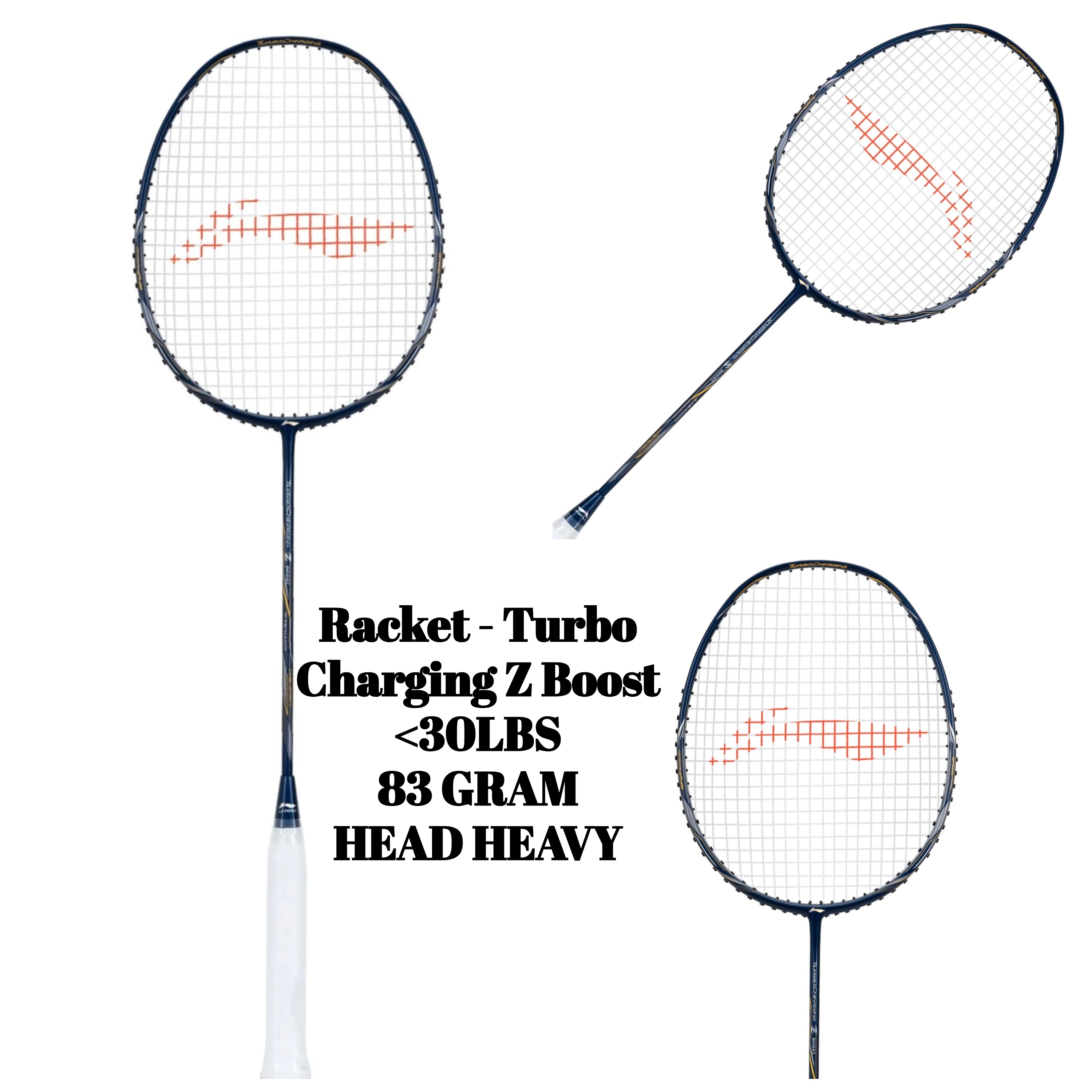 Racket - Turbo Charging Z Boost (Navy/Silver)