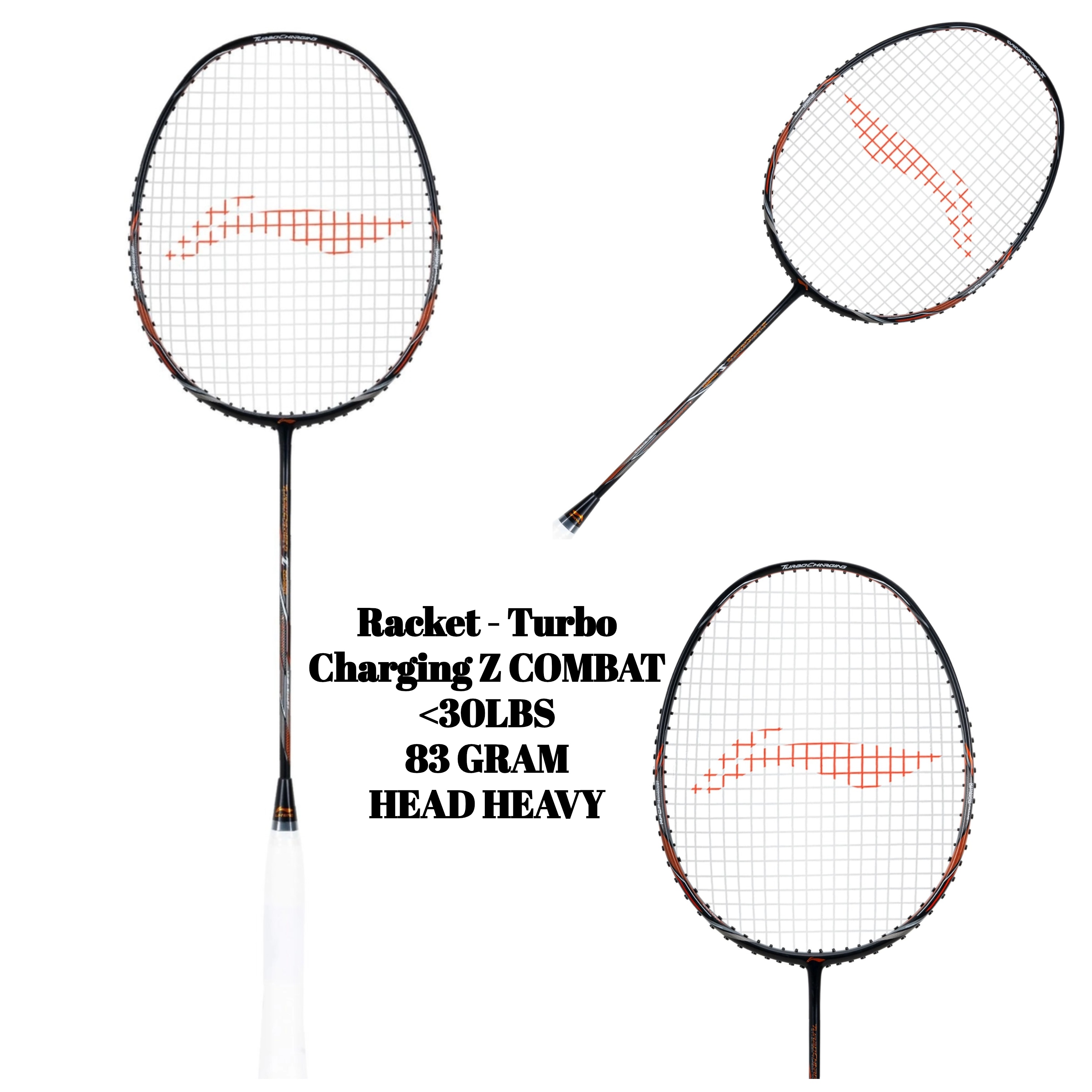 Racket - Turbo Charging Z Combat (Black/Copper)