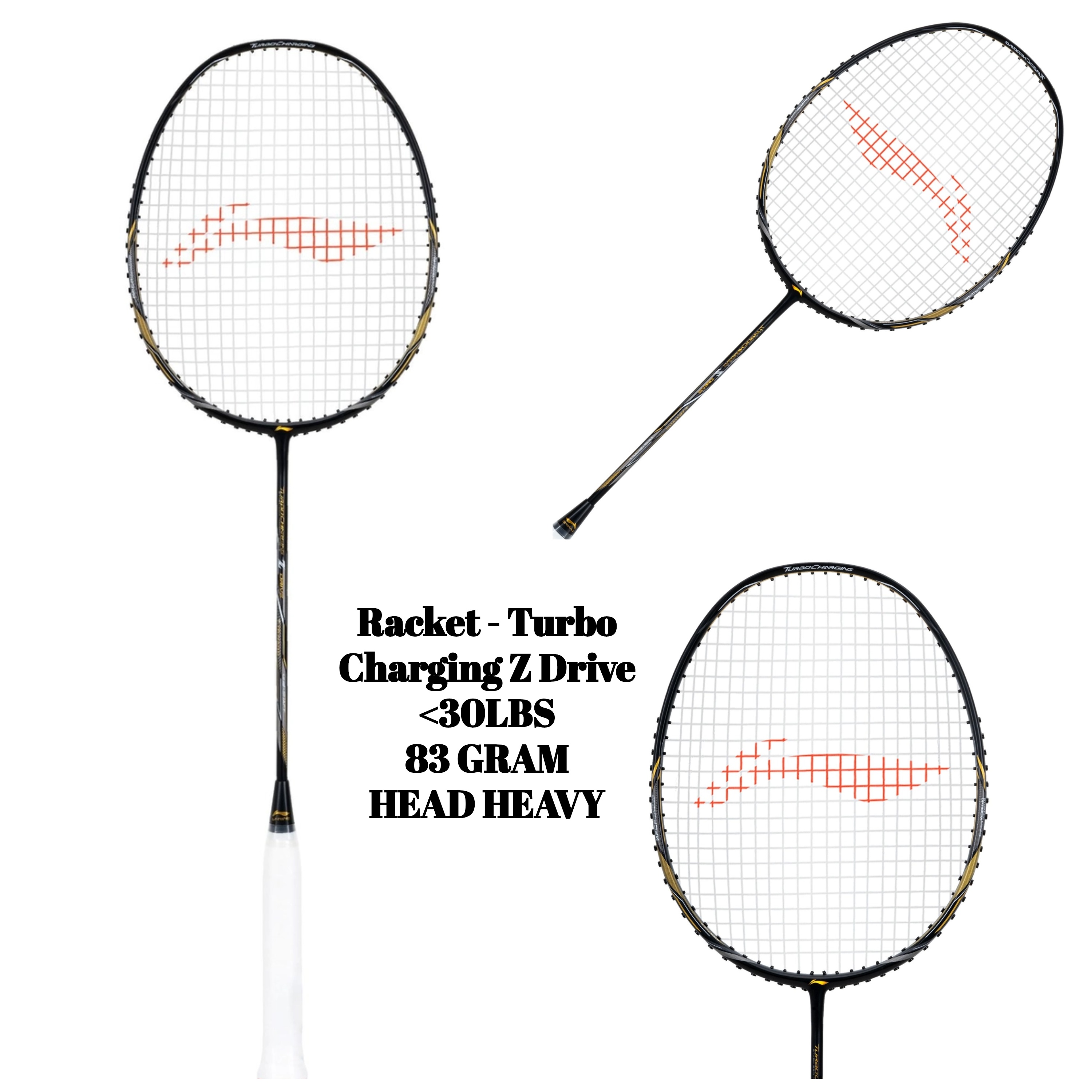 Racket - Turbo Charging Z Drive (Black/Gold)