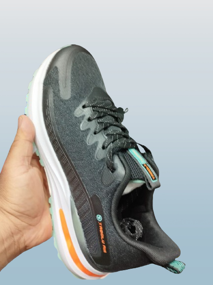 Stylish Running Shoes For Men  (Black, Grey)