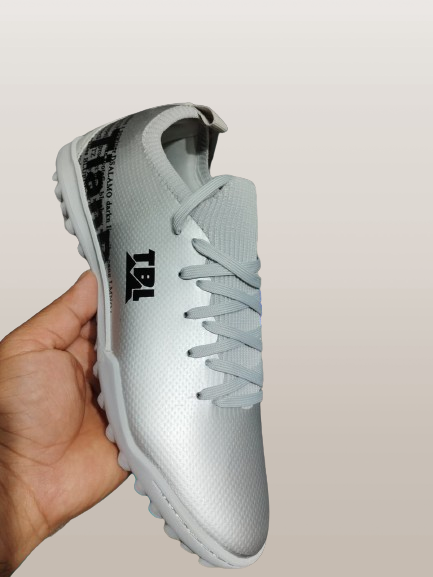 Premium Quality Futsal Shoes( Silver)