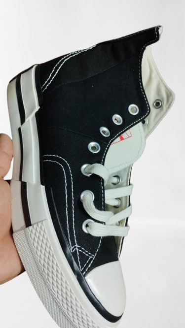 Canvas Shoes For Women  (Black)