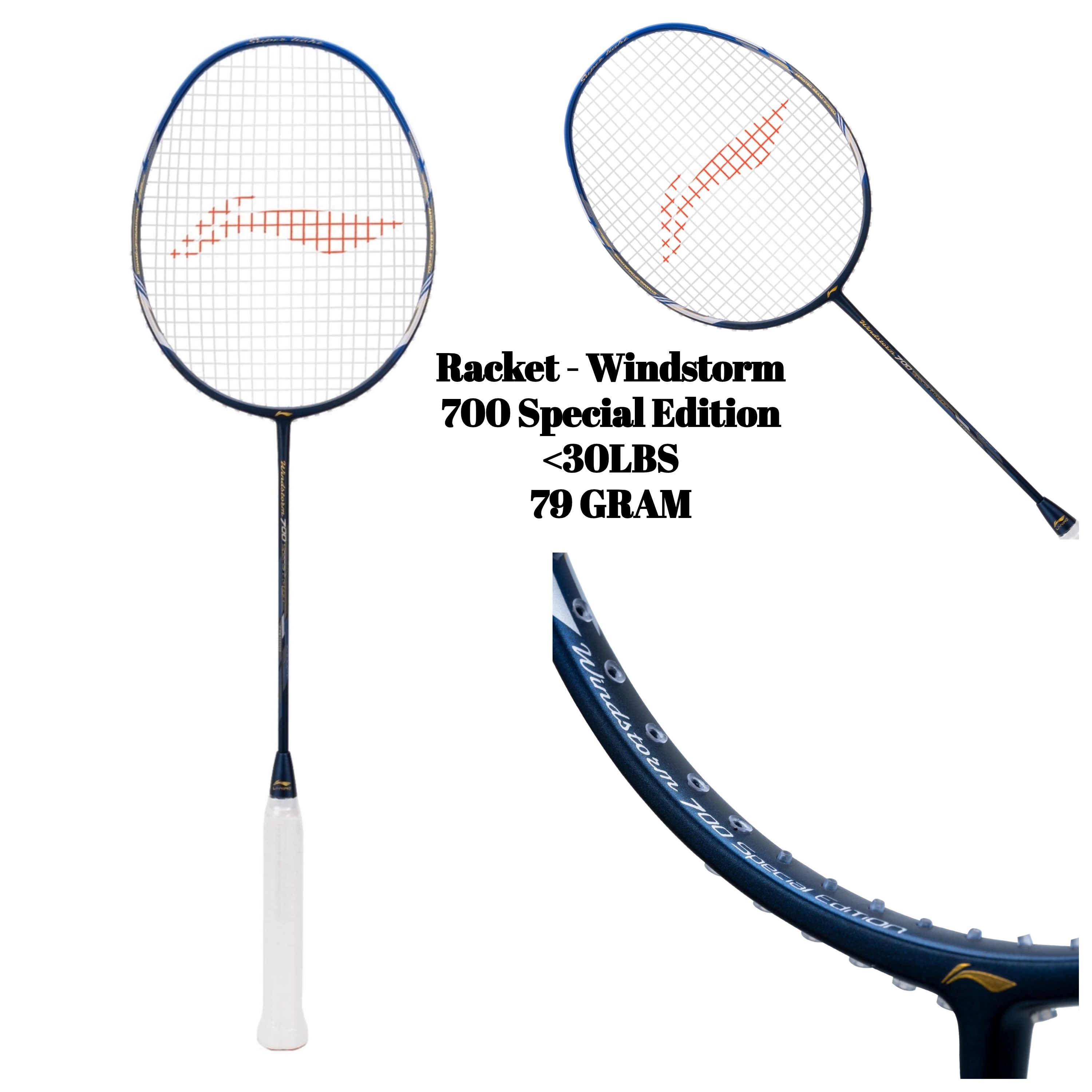 Racket - Windstorm 700 Special Edition (Navy/Blue)