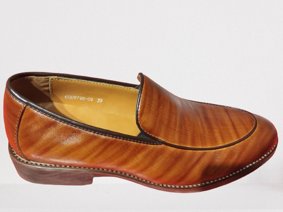 Brown Jay Grand  Core Leather Shoe Slip On