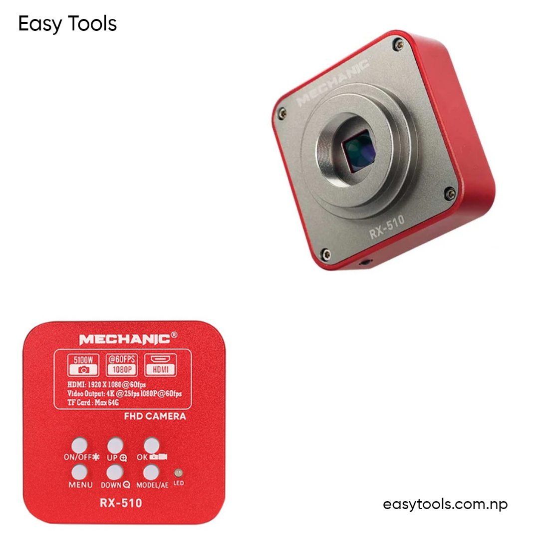 Mechanic RX-510 51MP HDMI USB  Indeustrial Digital Video Microscop Camera