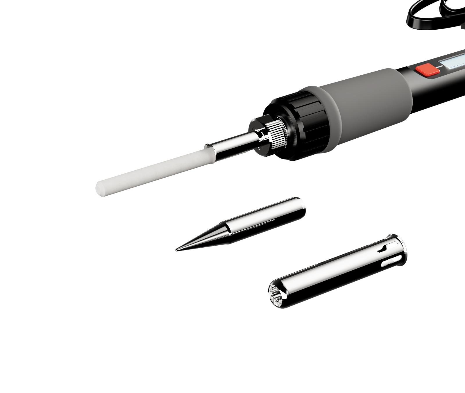 Kailiwei 60W Digital Electric Soldering Iron 220V 110V Temperature Adjustable Tips Rework Tools Station Welding K-505