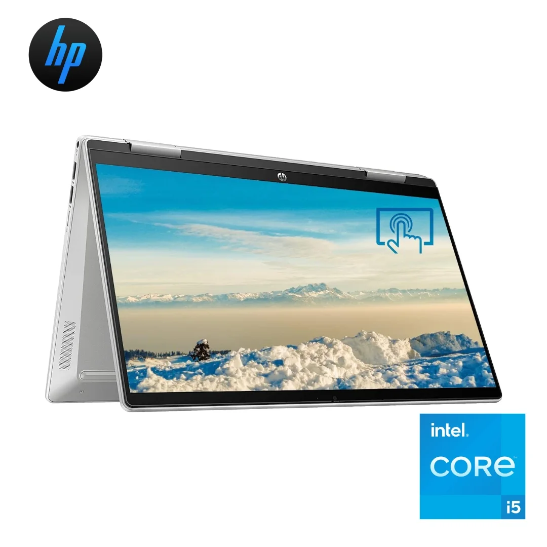 HP Pavilion 14 x360 2-in-1 Intel Core i5 12th Gen – 8GB DDR4 RAM – 256GB NVMe SSD – 14″ FHD TouchScreen Display – Windows 11 – FingerPrint Reader