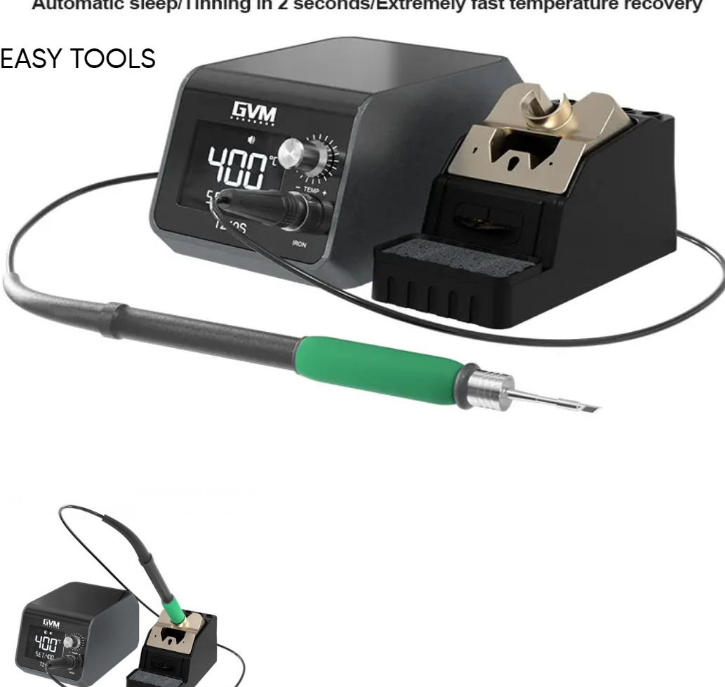GVM T210S C210 120W High-power Powerful Desoldering Smart Digital Soldering Station