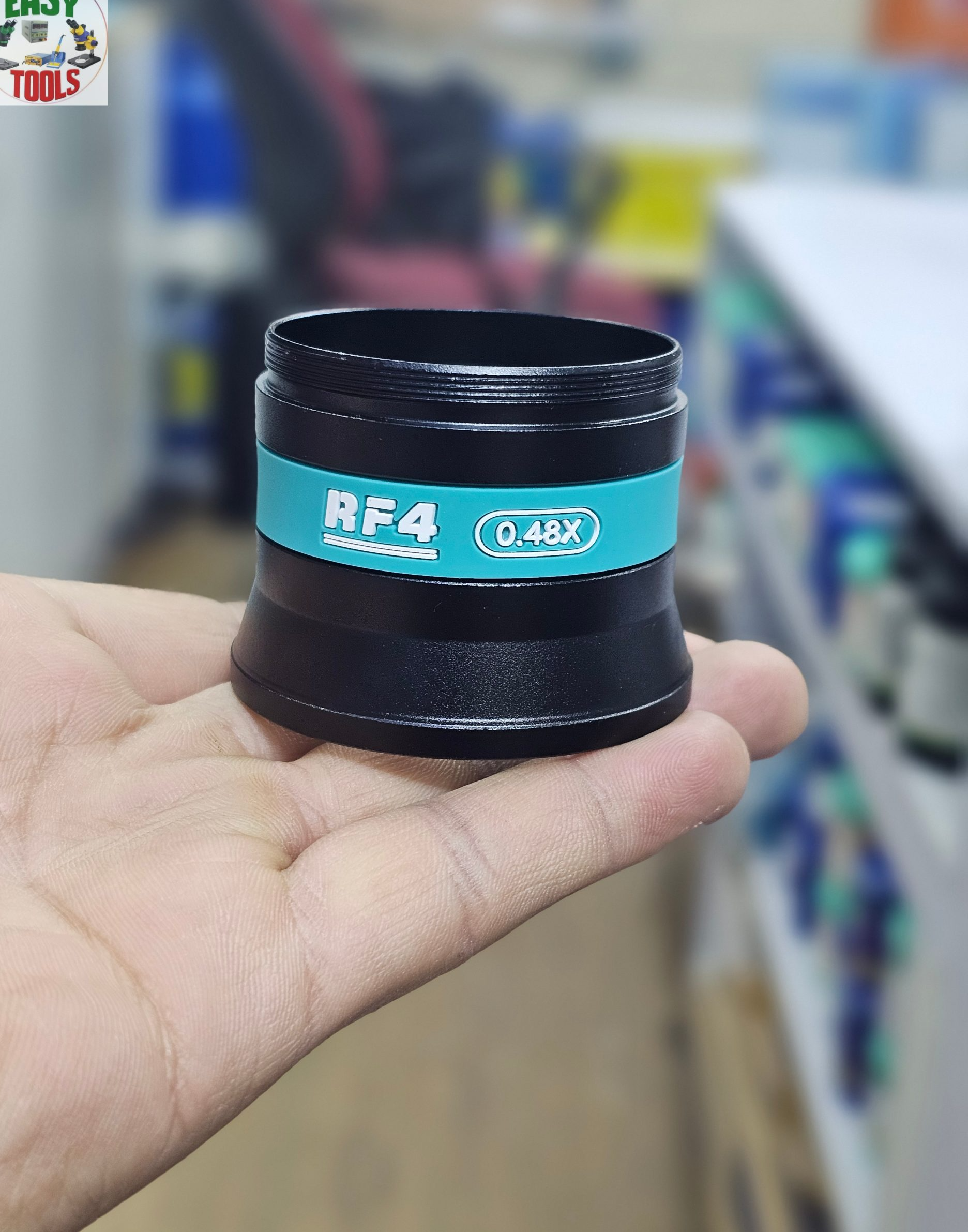 RF4 0.48X Microscope Auxiliary Objects Lens for Trinocular Stereo Zoom Microscope more clear and wide.