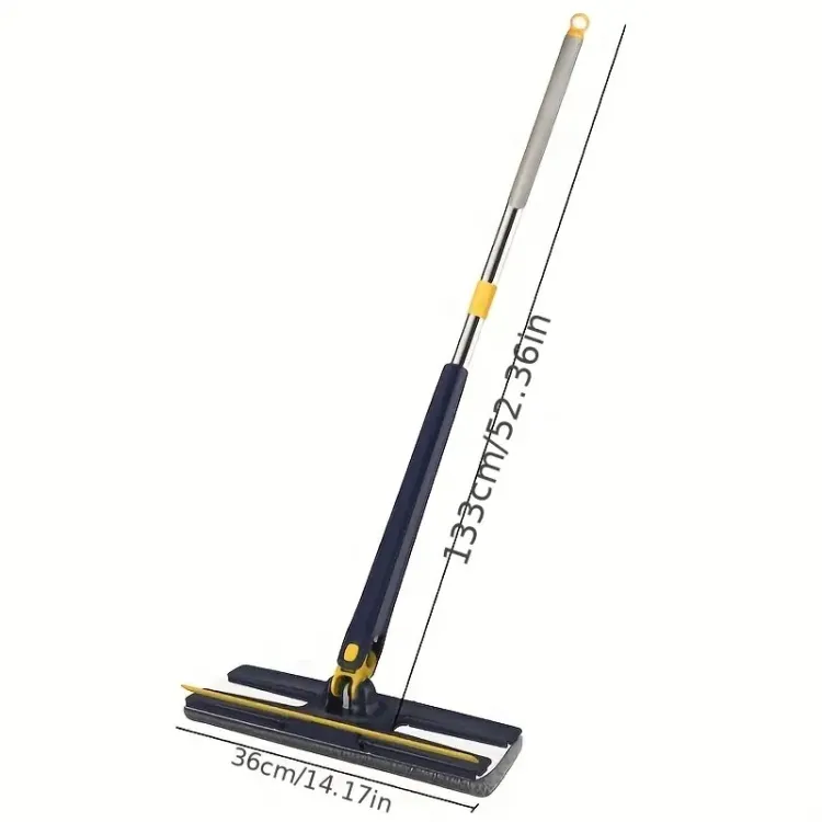 H-Type Squeeze Mop With Wiper for Floor Cleaning