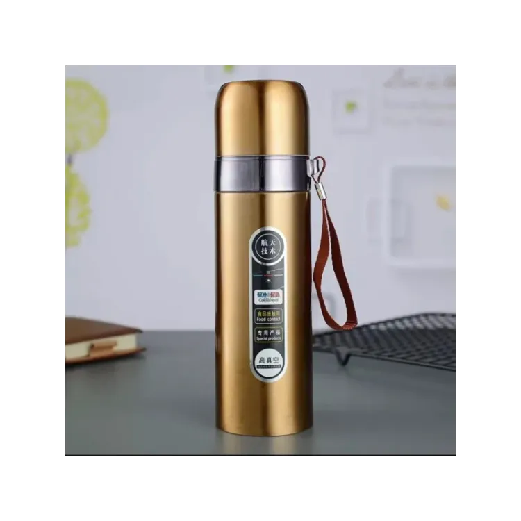 Stainless Steel Portable Thermos Suitable as Water Bottle